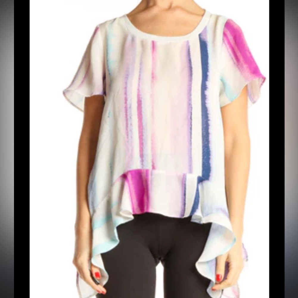 Juicy Couture Multicolor Striped Blouse - Picture 5 of 5